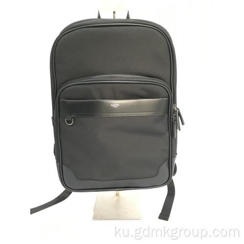 Men&#39;S Leather Backpack Business Casual Bag